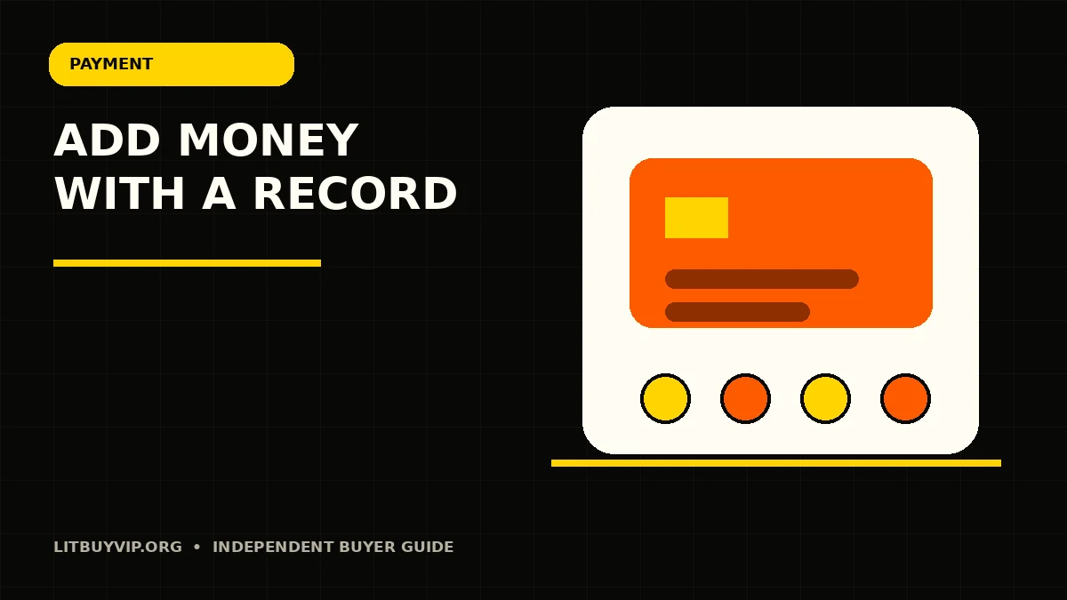 How to Add Money to LitBuy in 2026: PayPal, Cards & Balance Safety