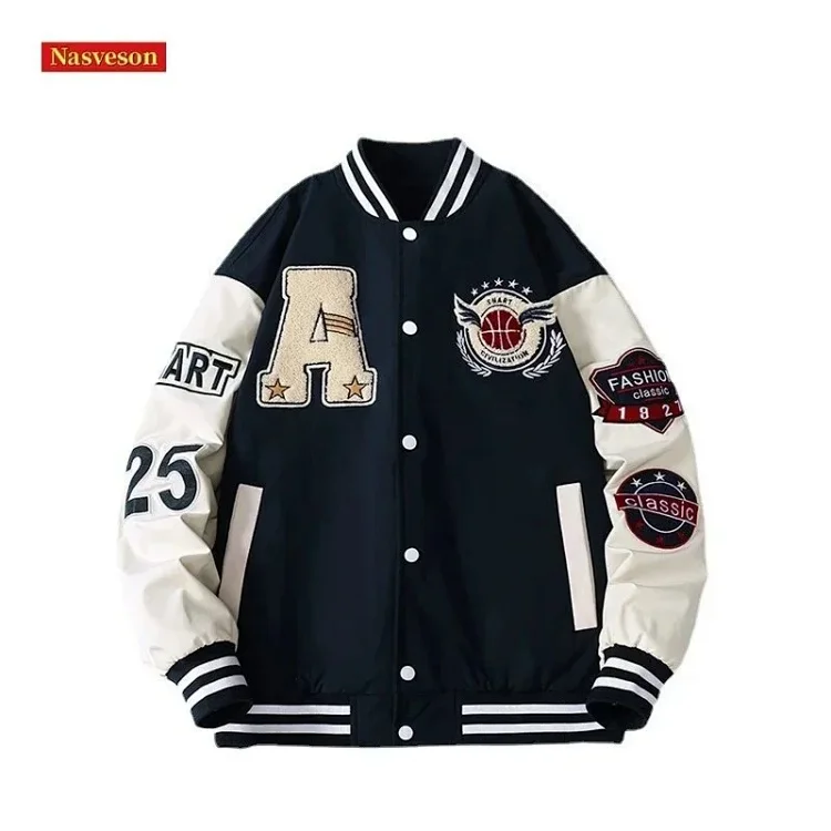 Nasveson Letterman Varsity Jacket [13 styles]